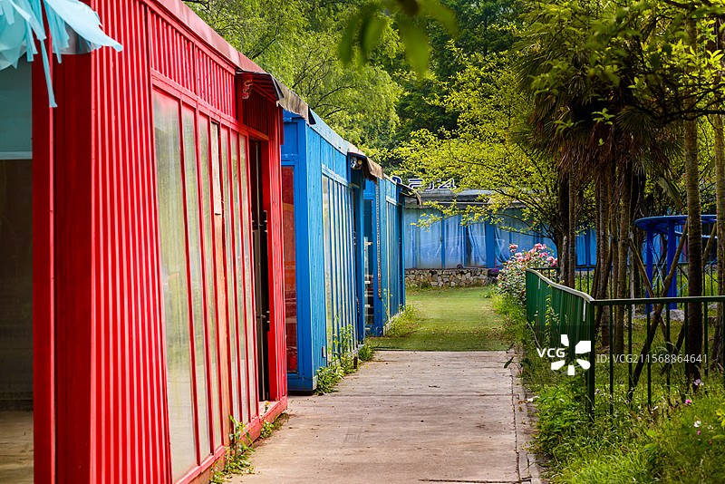 成都天府花溪谷图片素材