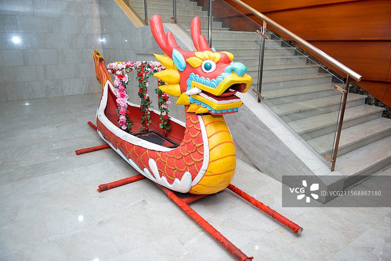 中国风龙船端午赛龙舟图片素材