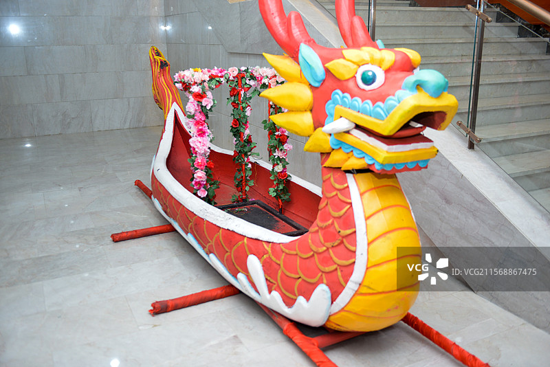 中国风龙船端午赛龙舟图片素材