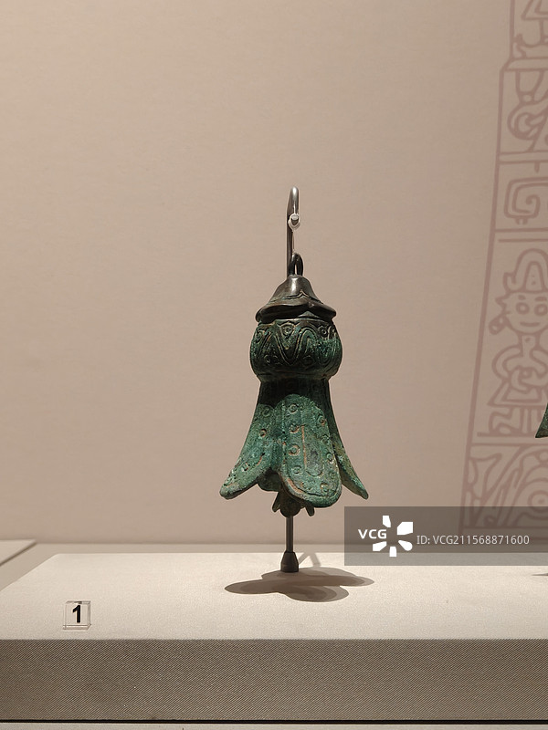 三星堆青铜花铃图片素材