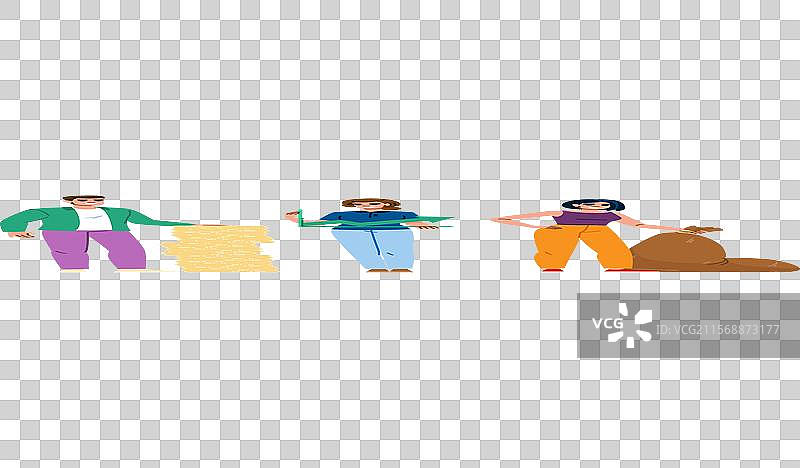 图表显示财务表现图片素材