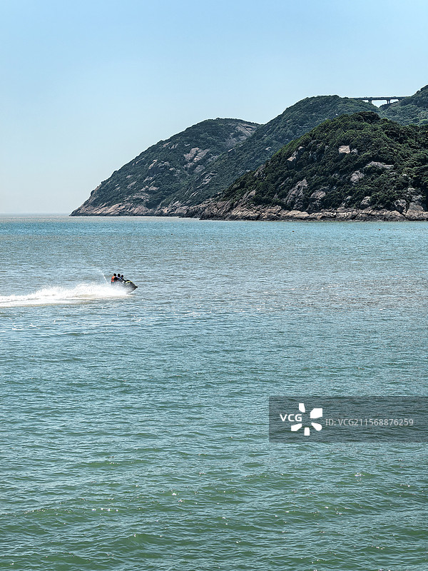 海洋水上摩托艇运动娱乐项目航海风光图片素材