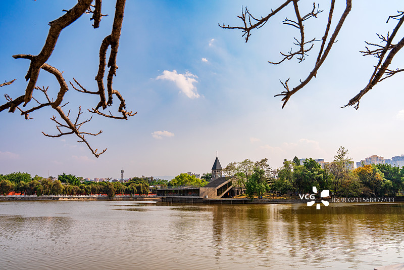 蒙自南湖图片素材