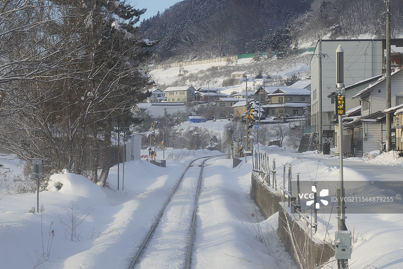 雪国风光图片素材