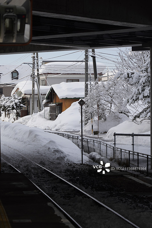 雪国风光图片素材
