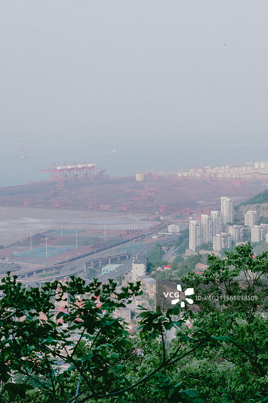 连云港海上云台山图片素材