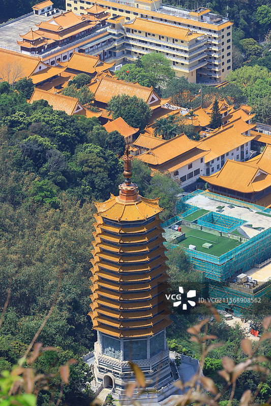 深圳仙湖 植物园弘法寺图片素材