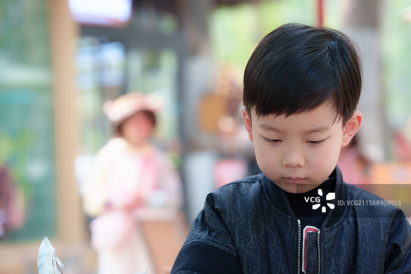 北京野生动物园，午餐图片素材