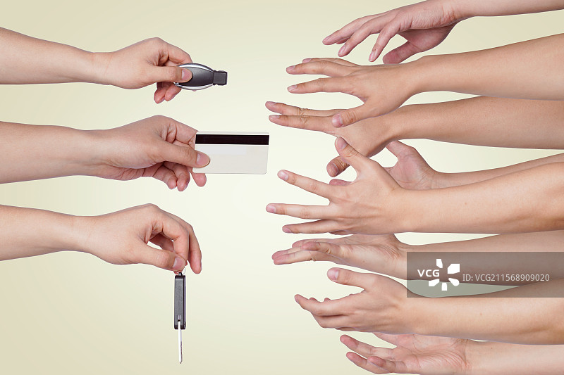 许多人追求的物质目标图片素材