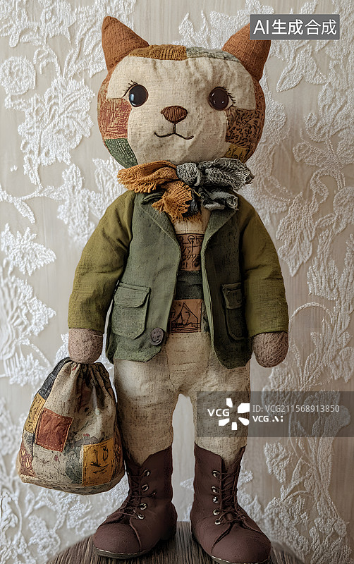 【AI数字艺术】猫咪 卡通图片素材