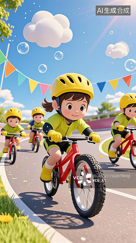 【AI数字艺术】弯道超车 暑假作业封面图片素材