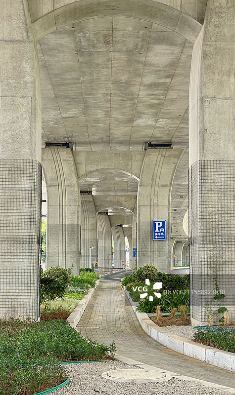 城市高架桥图片素材