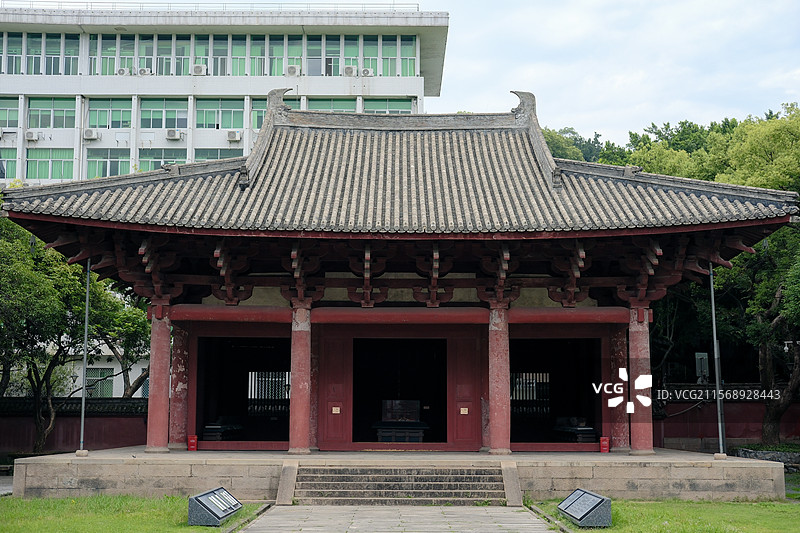 福建省福州市华林寺 宋代建筑 第二批国保图片素材