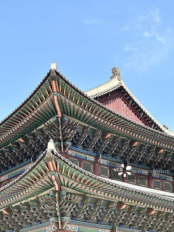 首尔景福宫图片素材