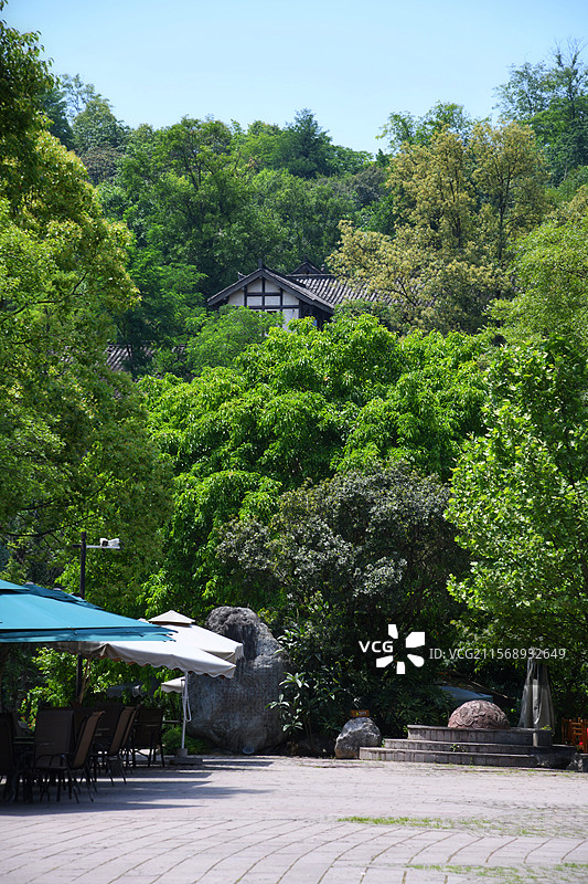 成都金堂五凤溪古镇图片素材