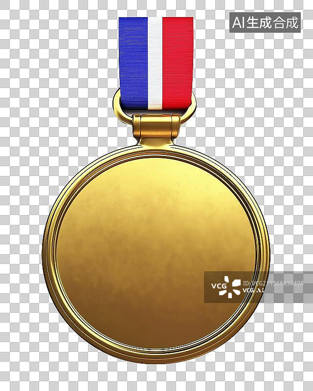 【AI数字艺术】免扣元素一块金牌图片素材