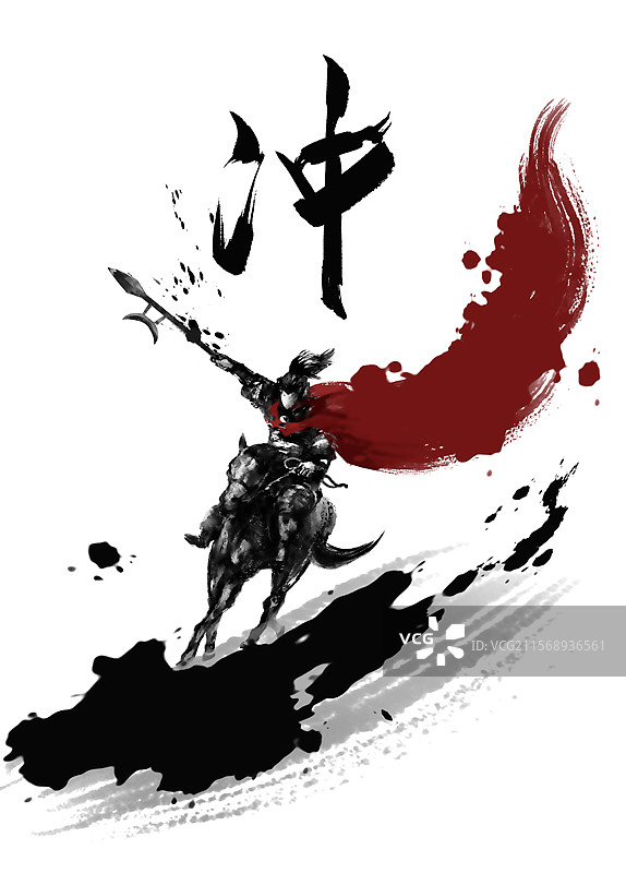 水墨武侠图片素材