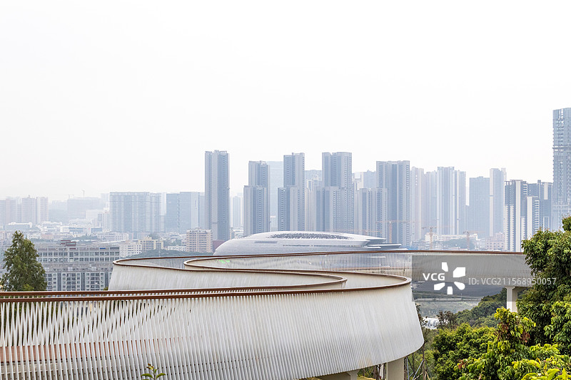 深圳科学技术馆（新馆），深圳光明区深圳科技馆图片素材