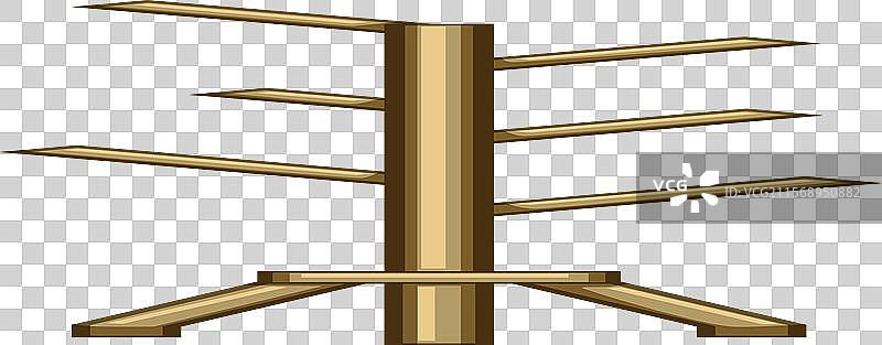 卡通衣架帽架图片素材