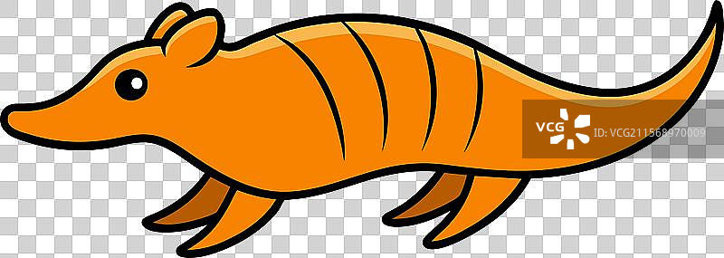 犰狳蜥蜴飞行图标图片素材