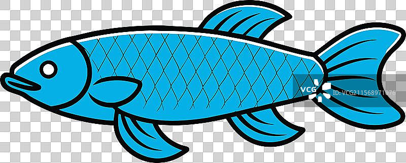 龙鱼图标图片素材