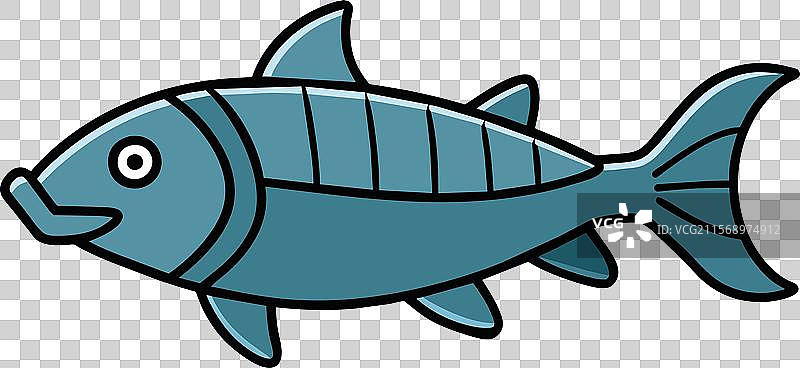 亚洲龙鱼敲击图标图片素材