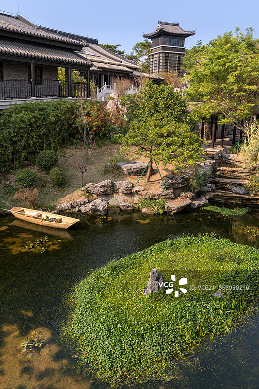 广州市文化馆岭南园林图片素材