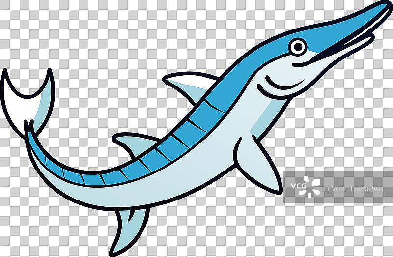 大西洋鲟鱼跳舞图标图片素材