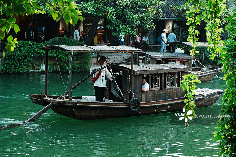 乌镇，江南水乡，西栅景区，世界互联网大会，乌镇戏剧节图片素材