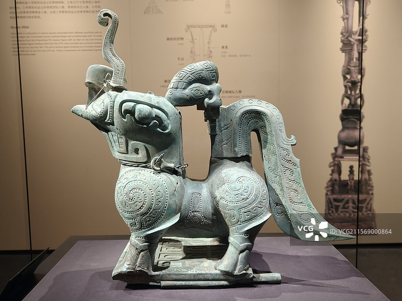 三星堆青铜神兽图片素材