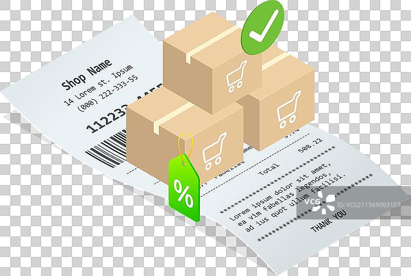 等距配送与在线购物互联网图片素材