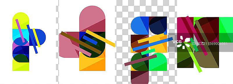 几何构图抽象背景海报图片素材