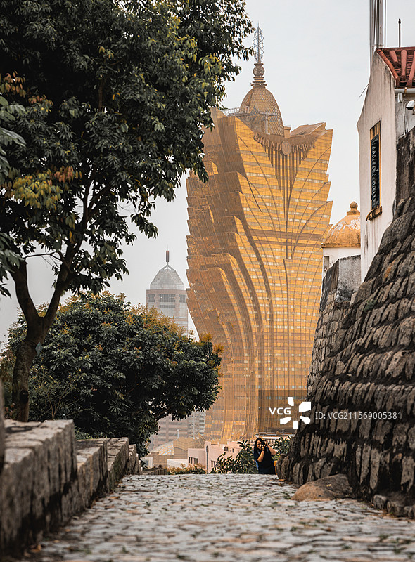 澳门的建筑图片素材