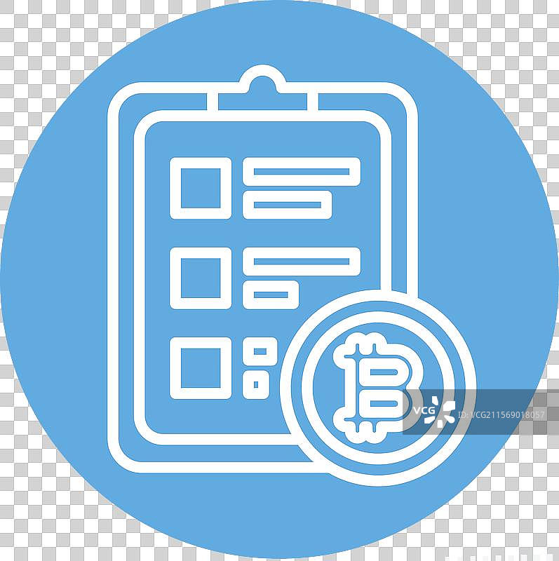 与密码学符号相关的加密报告图标图片素材