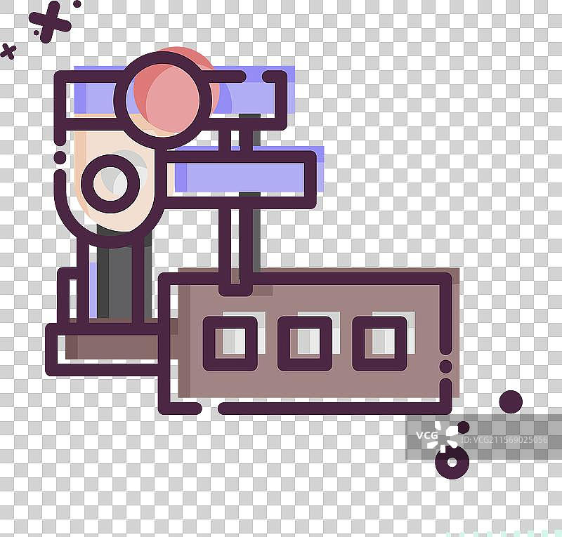 与缝纫相关的缝纫机脚标志图片素材