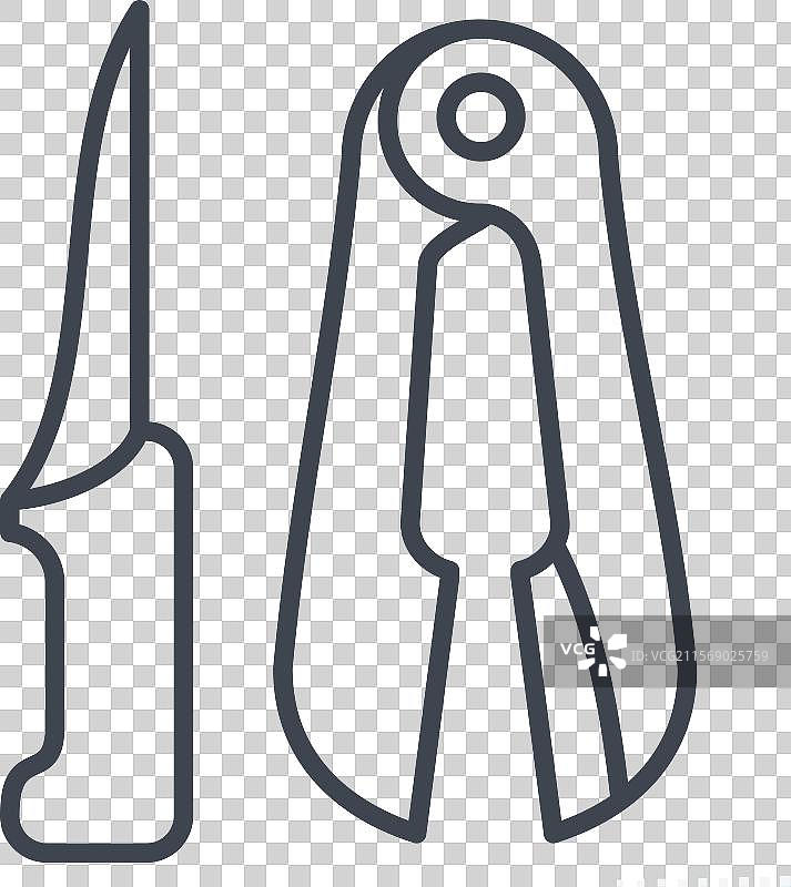 与缝纫符号相关的缝纫桌图标图片素材