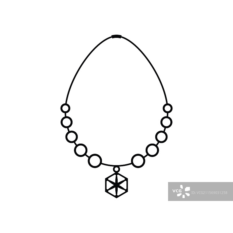 项链符号图标图片素材