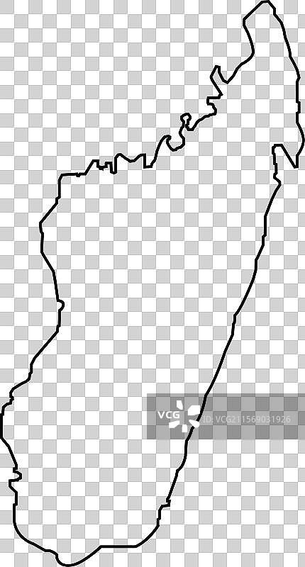 马达加斯加地图图标图片素材