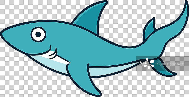 竹鲨撞击图标图片素材