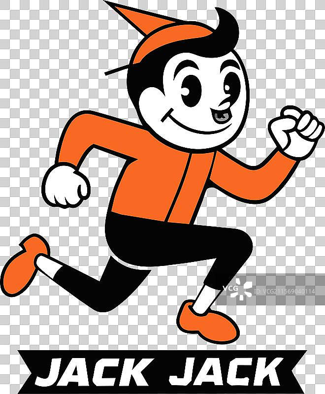 条形杰克鱼图标图片素材