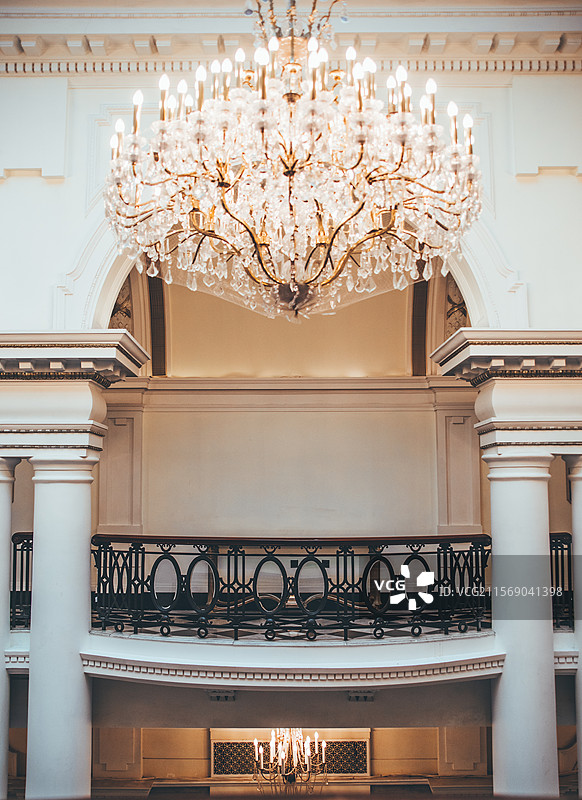 上海外滩2号，上海总会大楼旧址内部空间图片素材