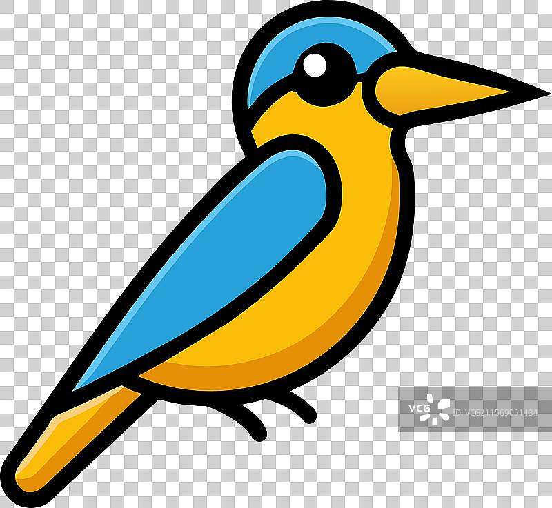 蜜蜂吃鸟图标图片素材