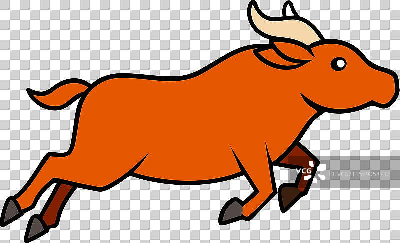 不丹塔金、驼鹿、苍蝇图标图片素材