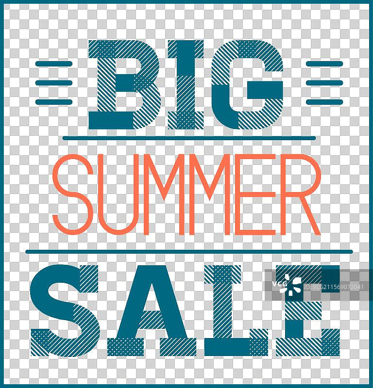 特大夏季促销徽章图片素材