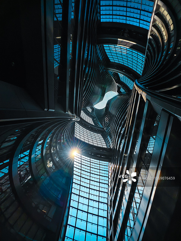 北京新地标--丽泽SOHO由扎哈.哈迪德设计图片素材