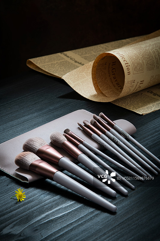化妆笔套装创意图图片素材