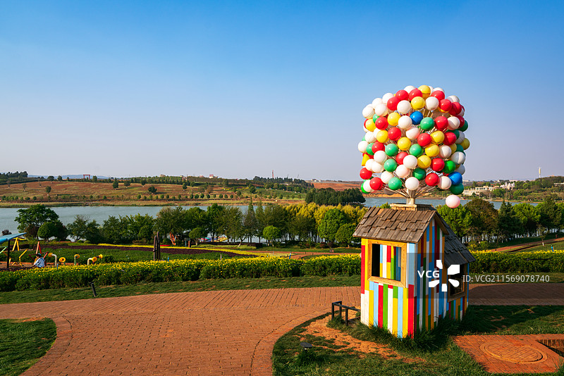 弥勒市东风韵艺术小镇图片素材