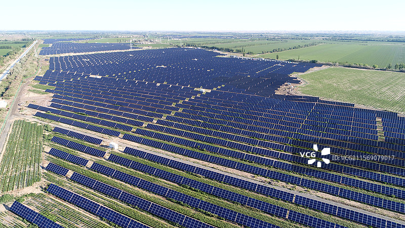 光伏电厂图片素材