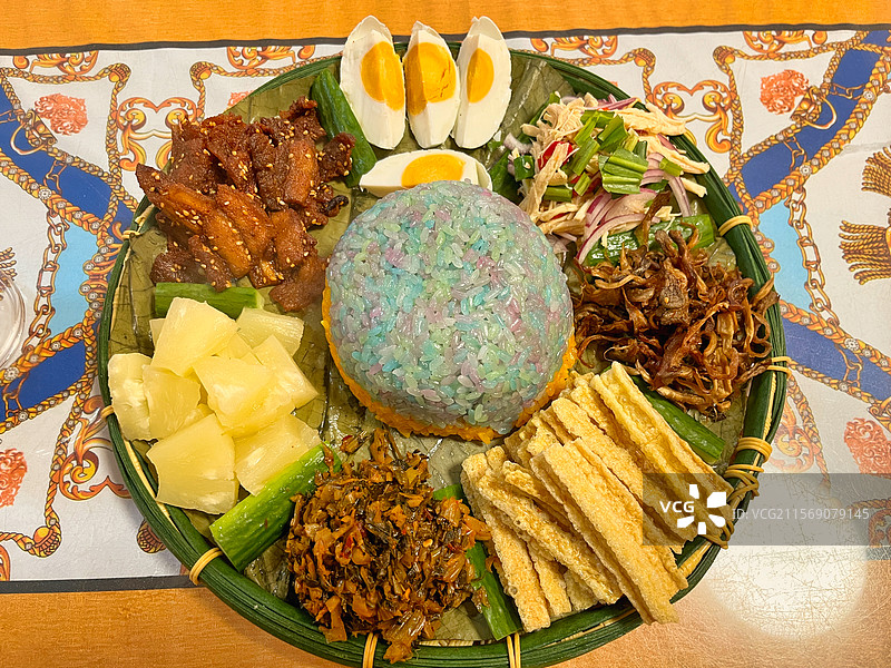 大理傣味手抓饭图片素材