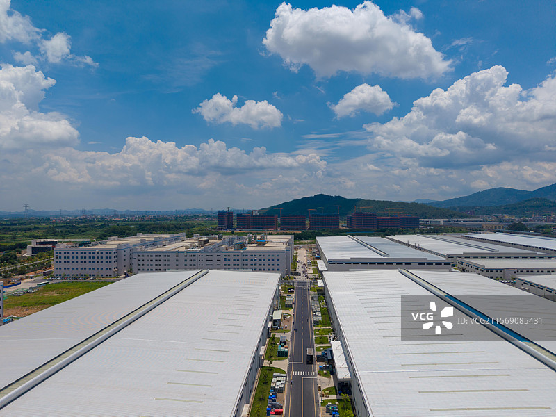 广东省东莞市谢岗镇，比亚迪工厂！图片素材